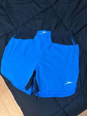 Speedo Blue Men's Performance Swim Shorts